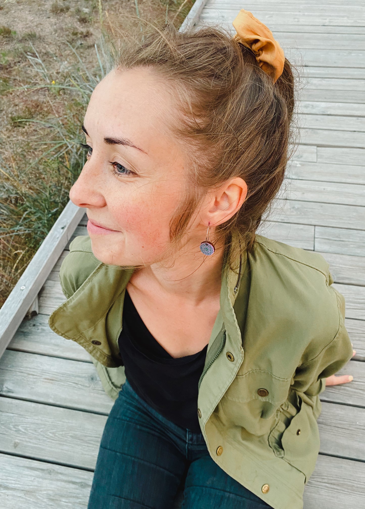 Sydänkäpy Hoop earrings