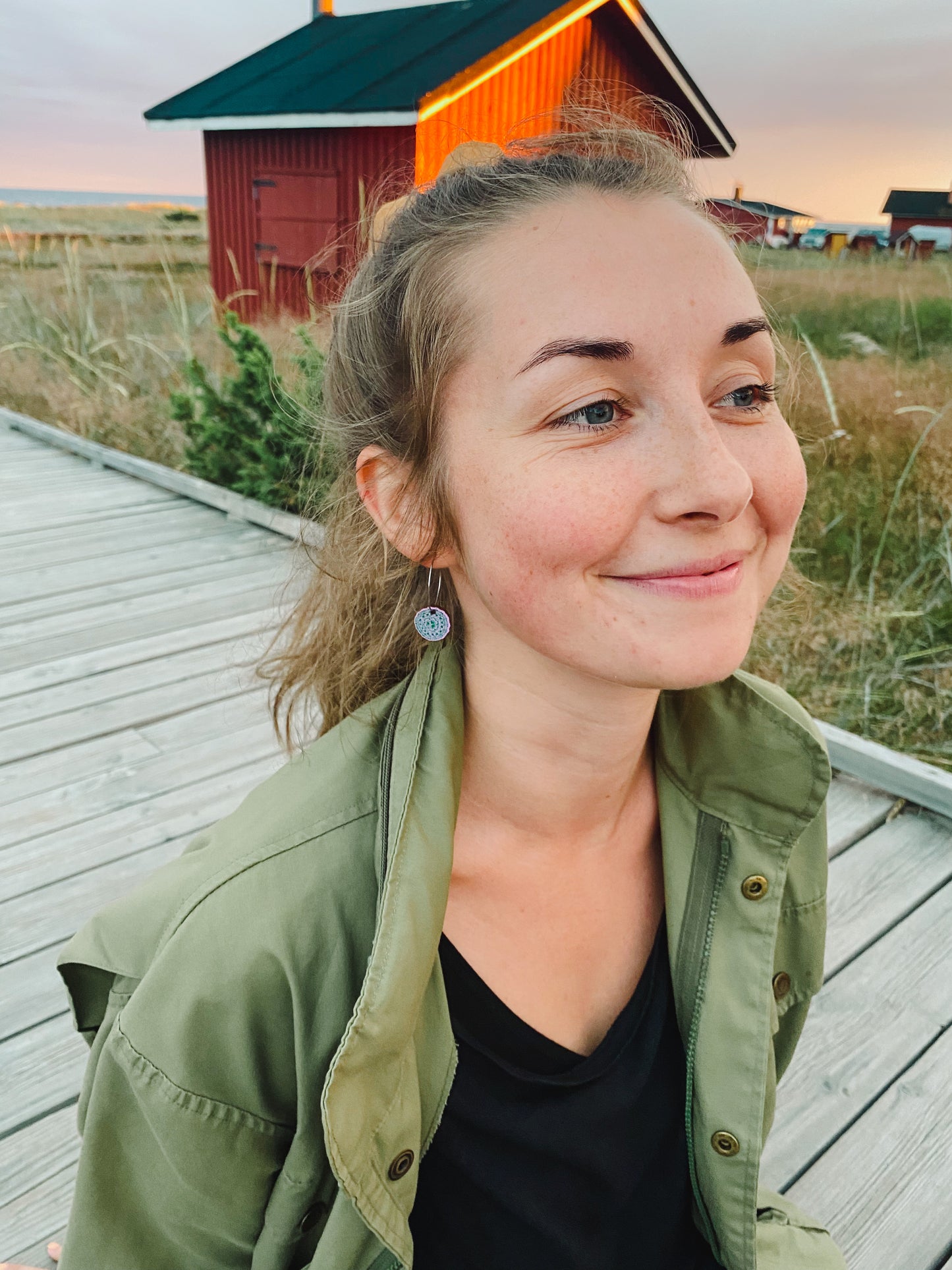 Sydänkäpy Hoop earrings