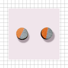 Hento mini earrings orange