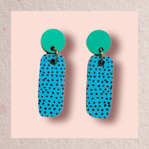 Kudelma Earrings Turquoise/Blue