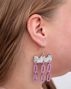 Päivä Earrings Lilac
