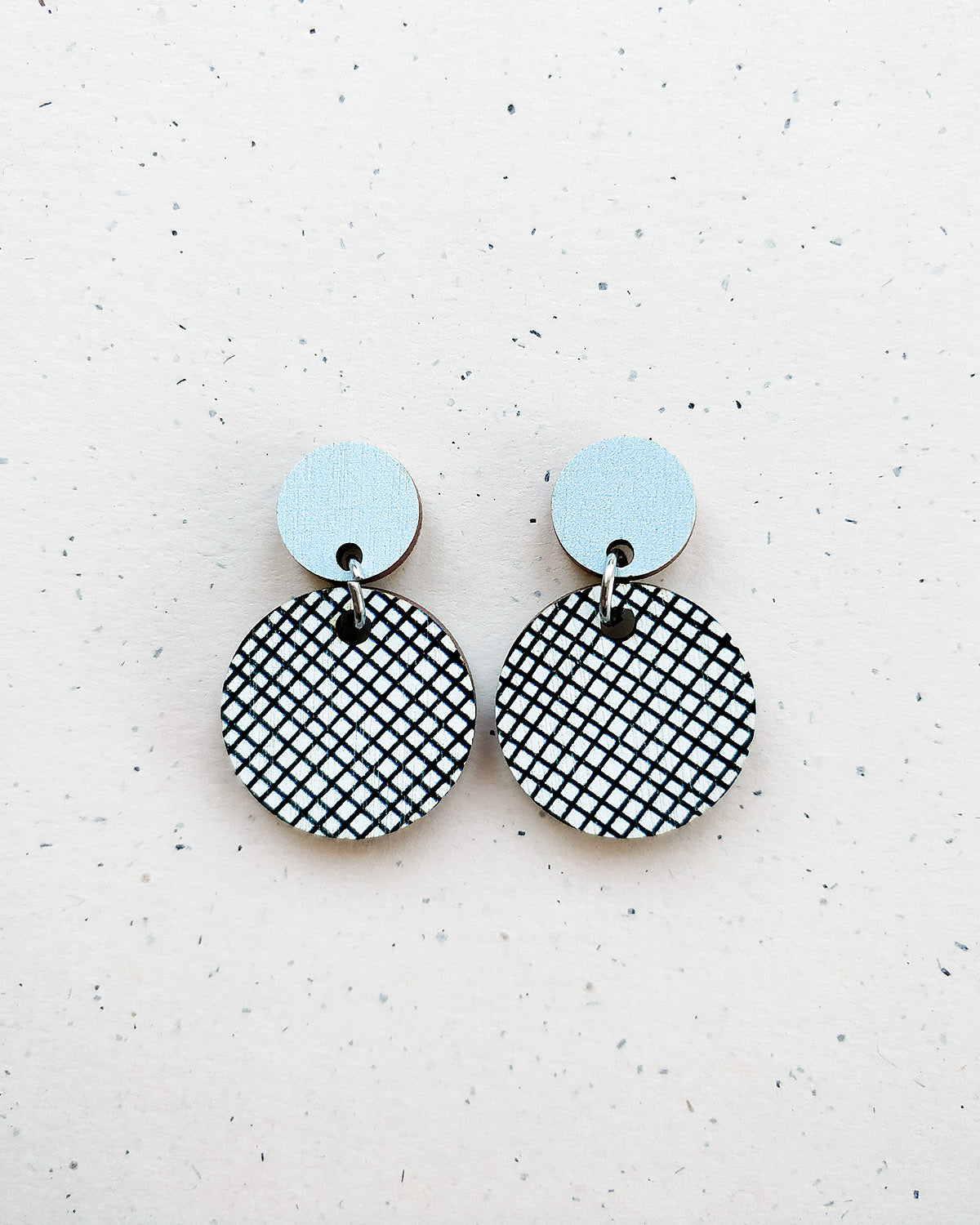Hento Earrings Light Blue