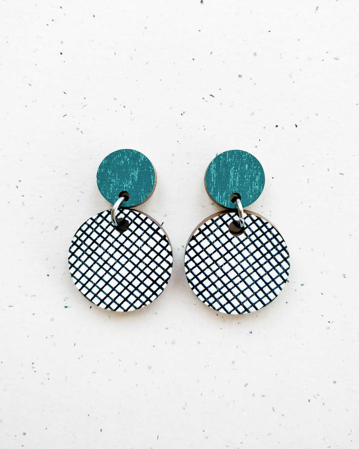 Hento Earrings Green