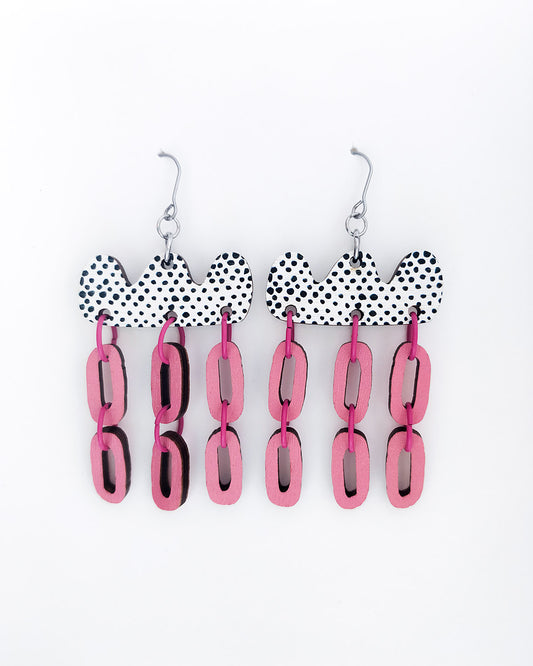 Päivä Earrings Pink