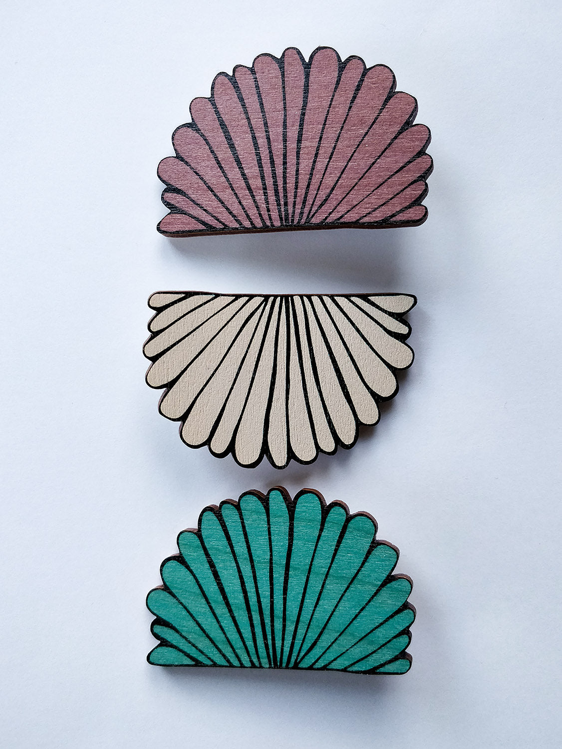 Sydänsimpukka Hair clip