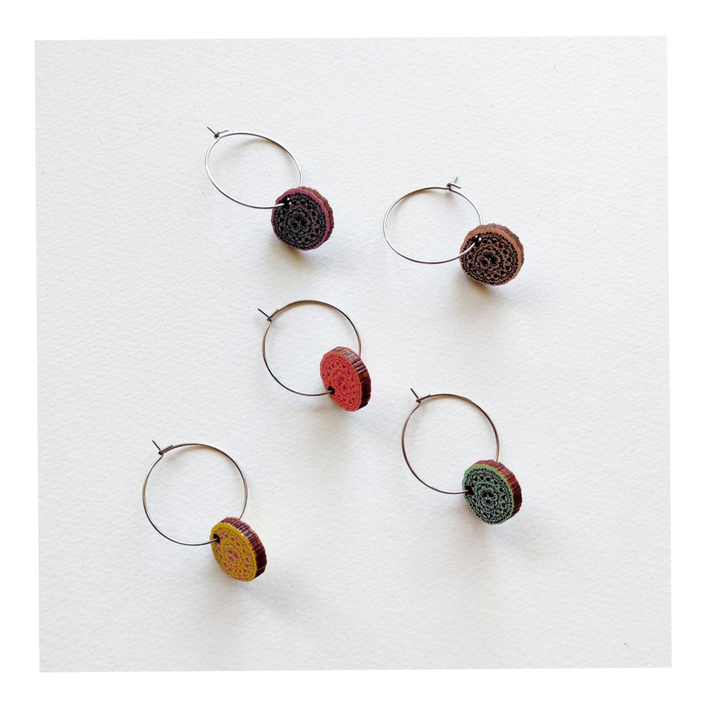 Sydänkäpy Hoop earrings