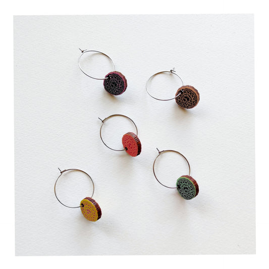 Sydänkäpy Hoop earrings