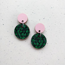 Tilkku Earrings Pink/Green