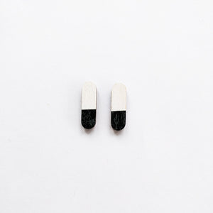 Pastilli mini Earrings Black