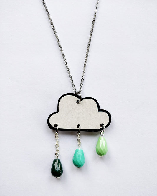 Pouta Necklace Green