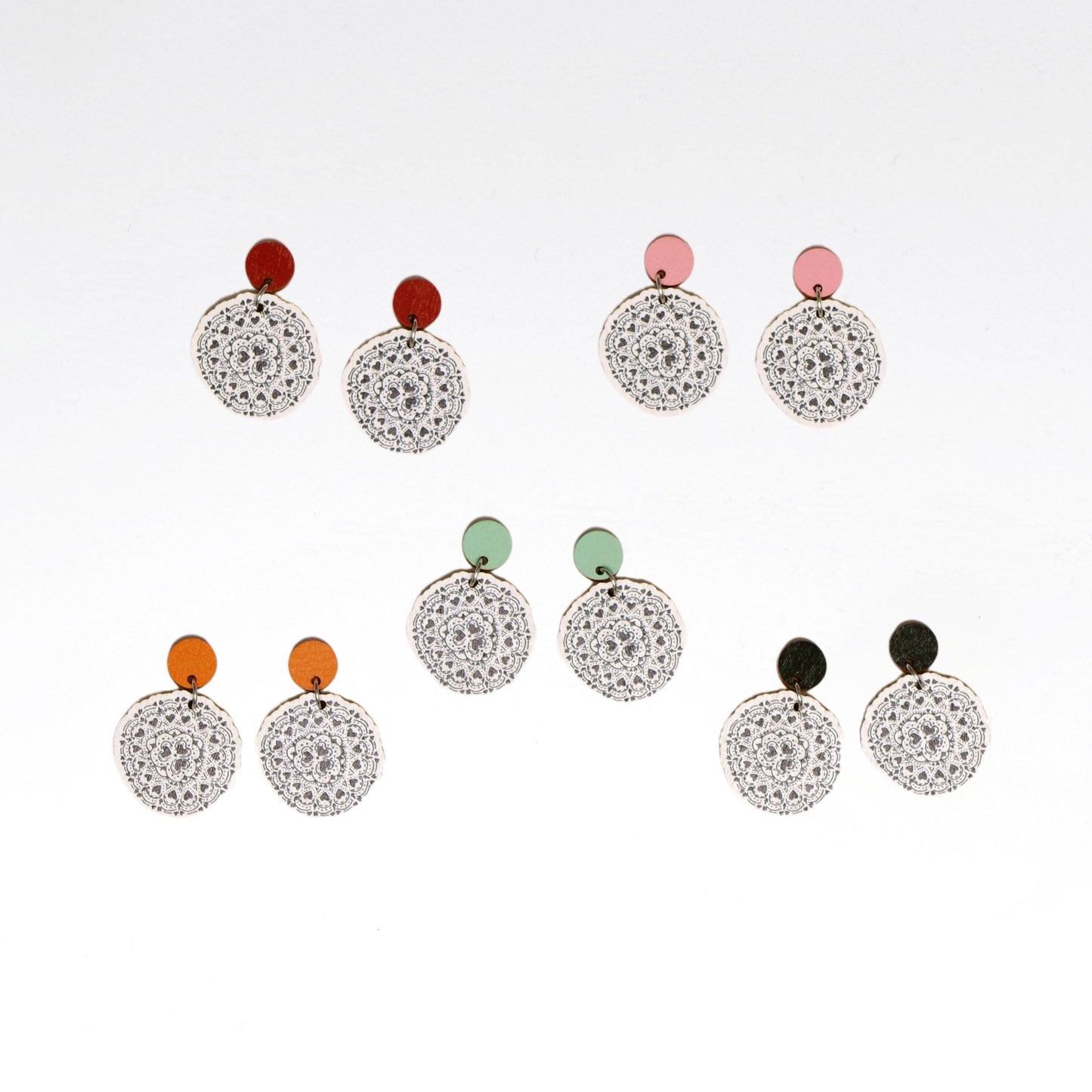 Sydänkäpy Color Earrings