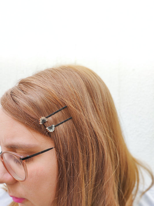 Kastanja Bobby Pins
