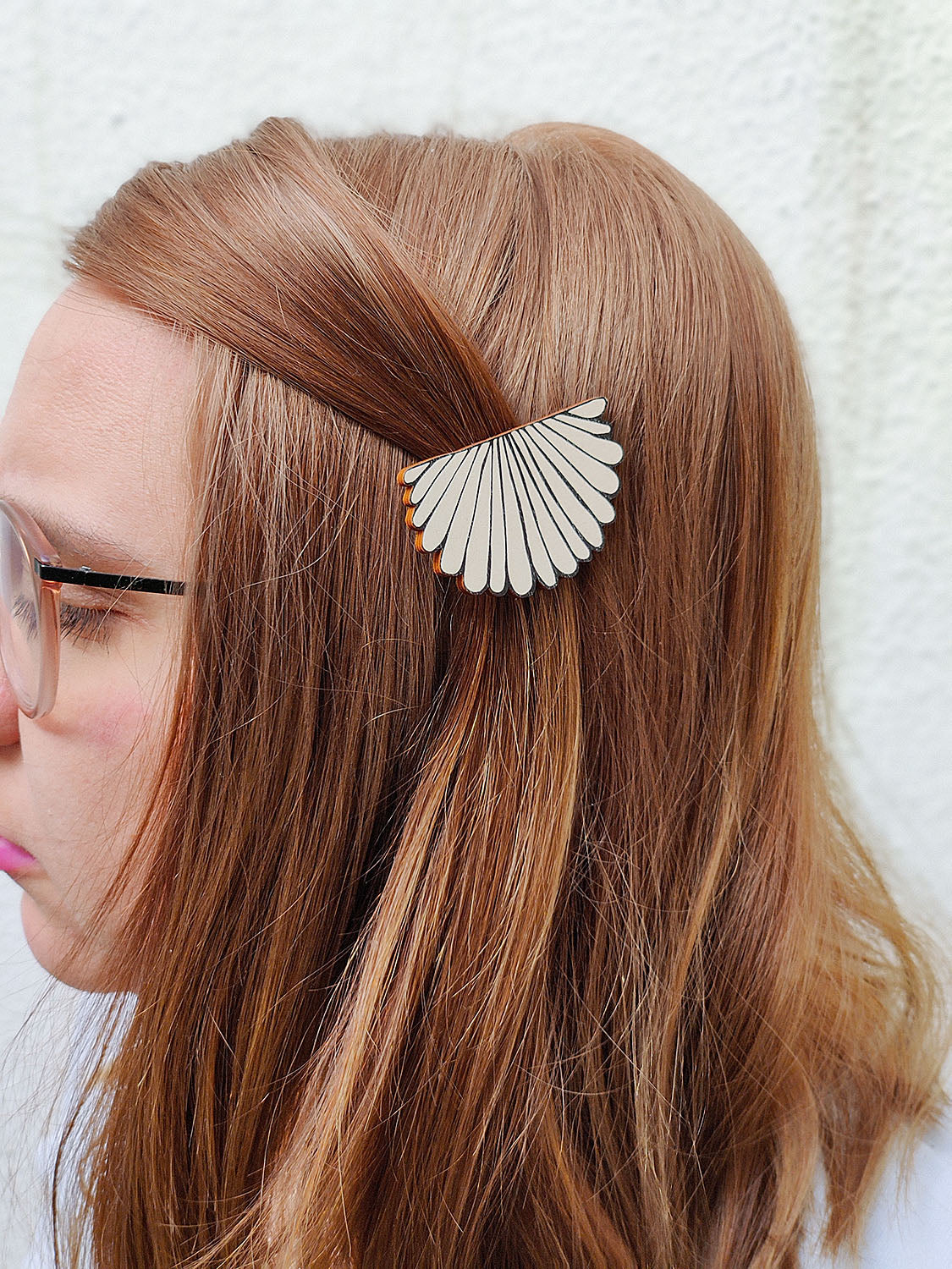 Sydänsimpukka Hair clip
