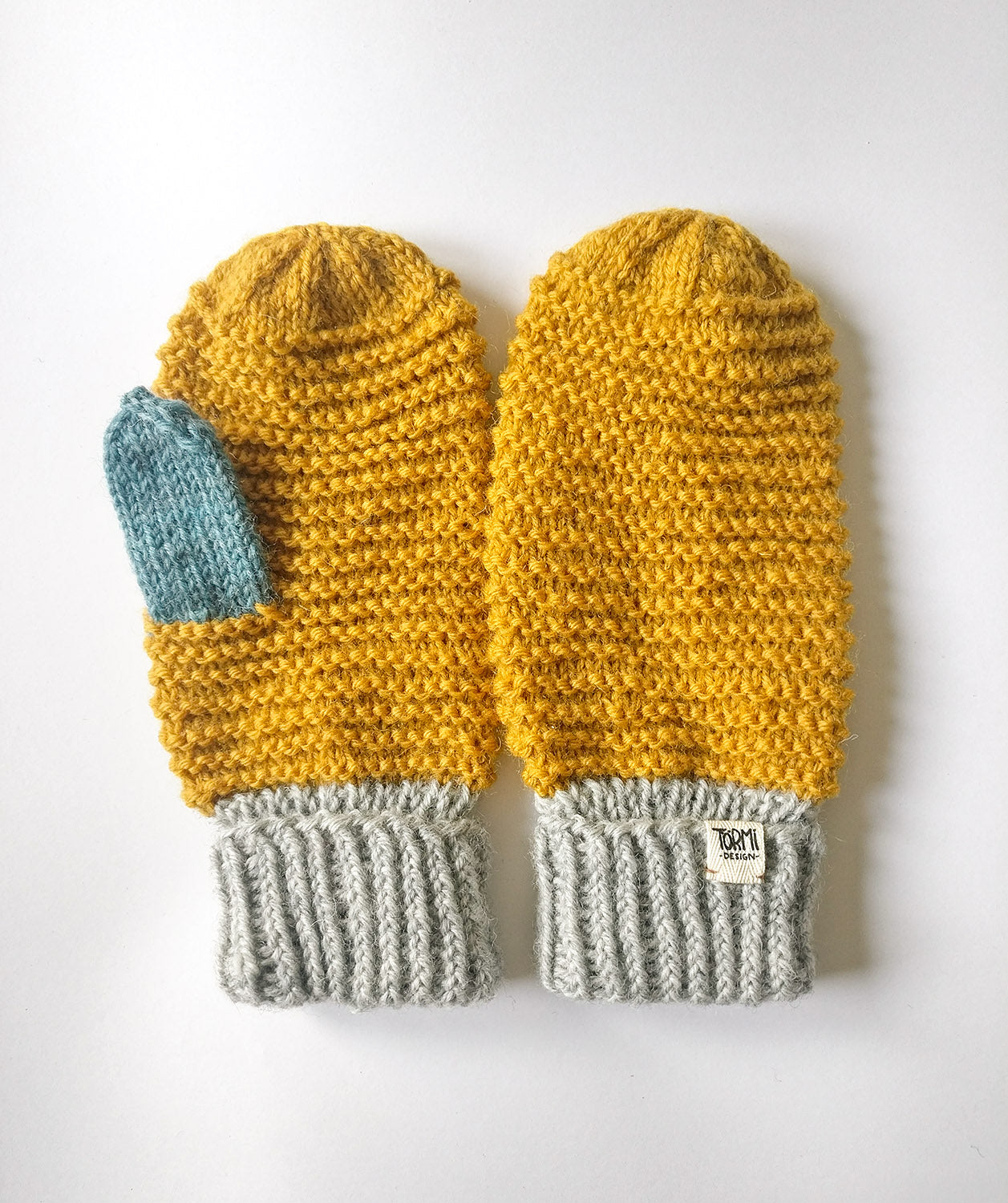 Wool mittens