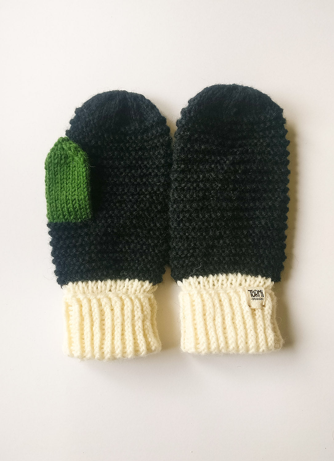 Wool mittens