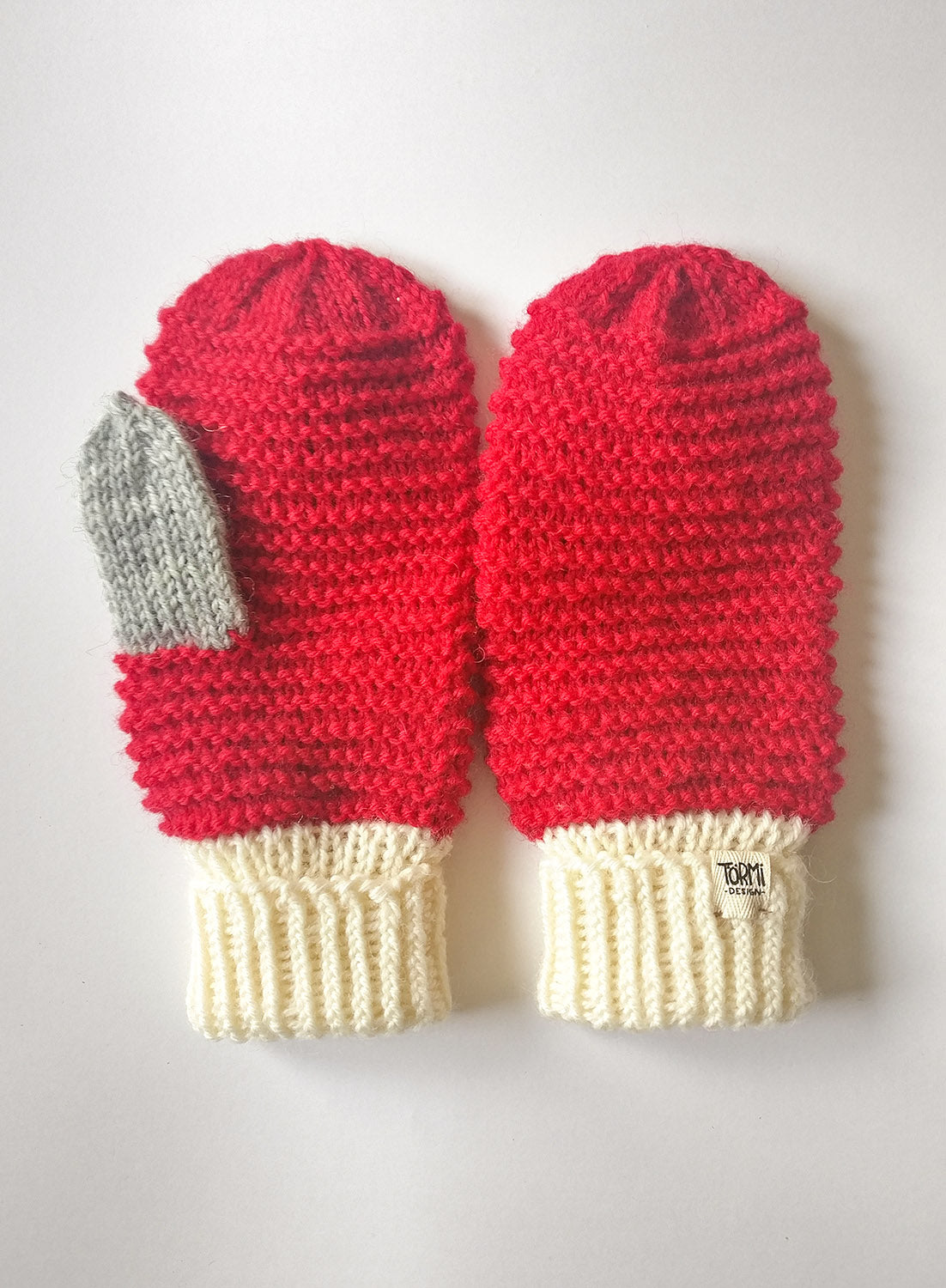 Wool mittens
