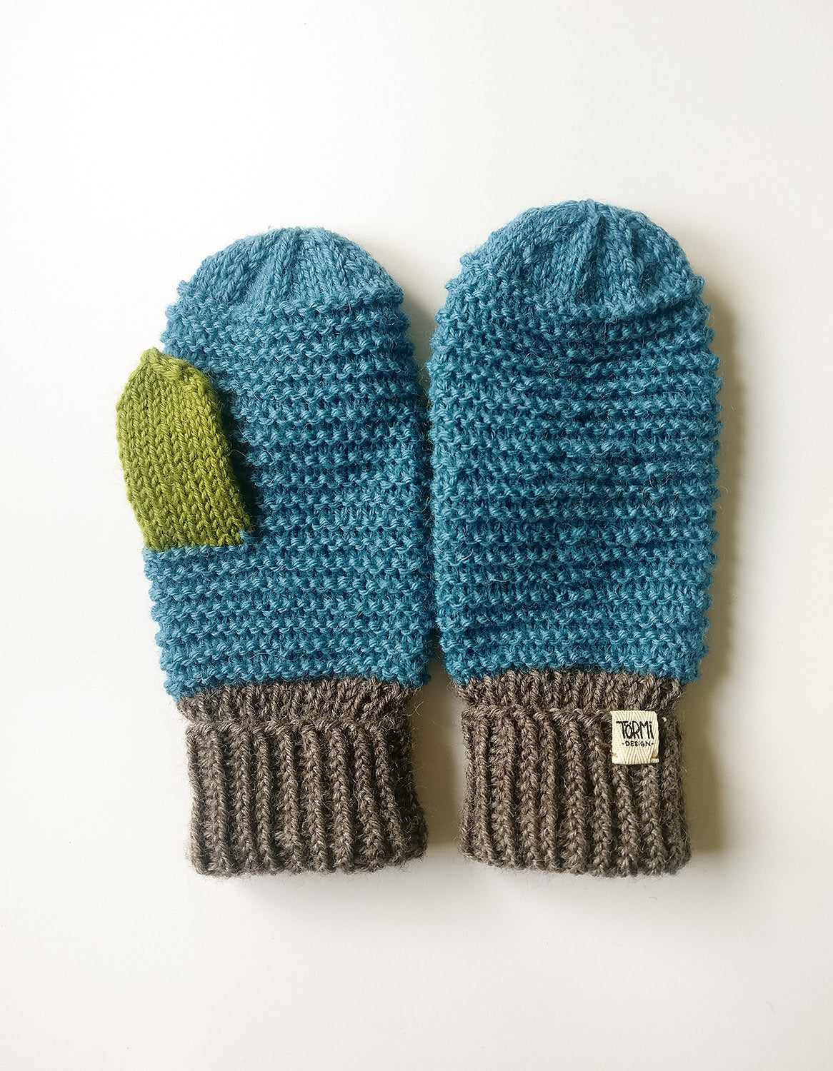 Wool mittens