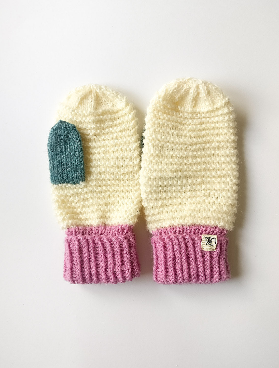 Wool mittens