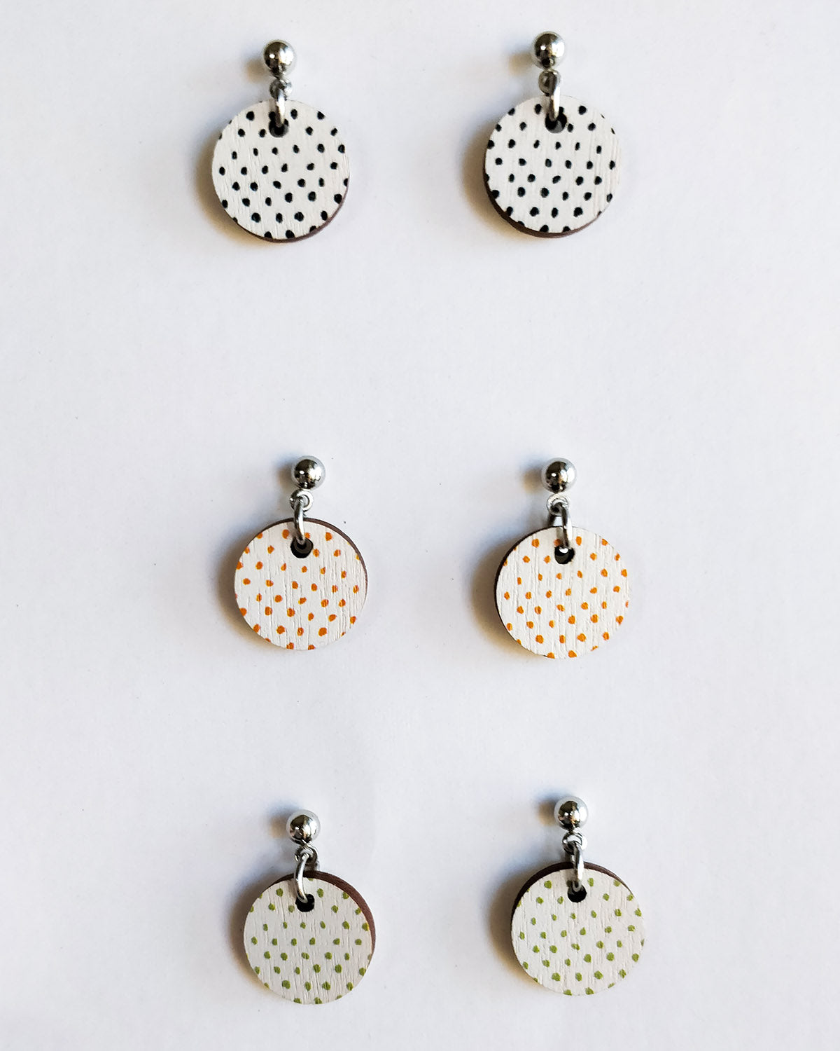 Täplä Earrings Steel