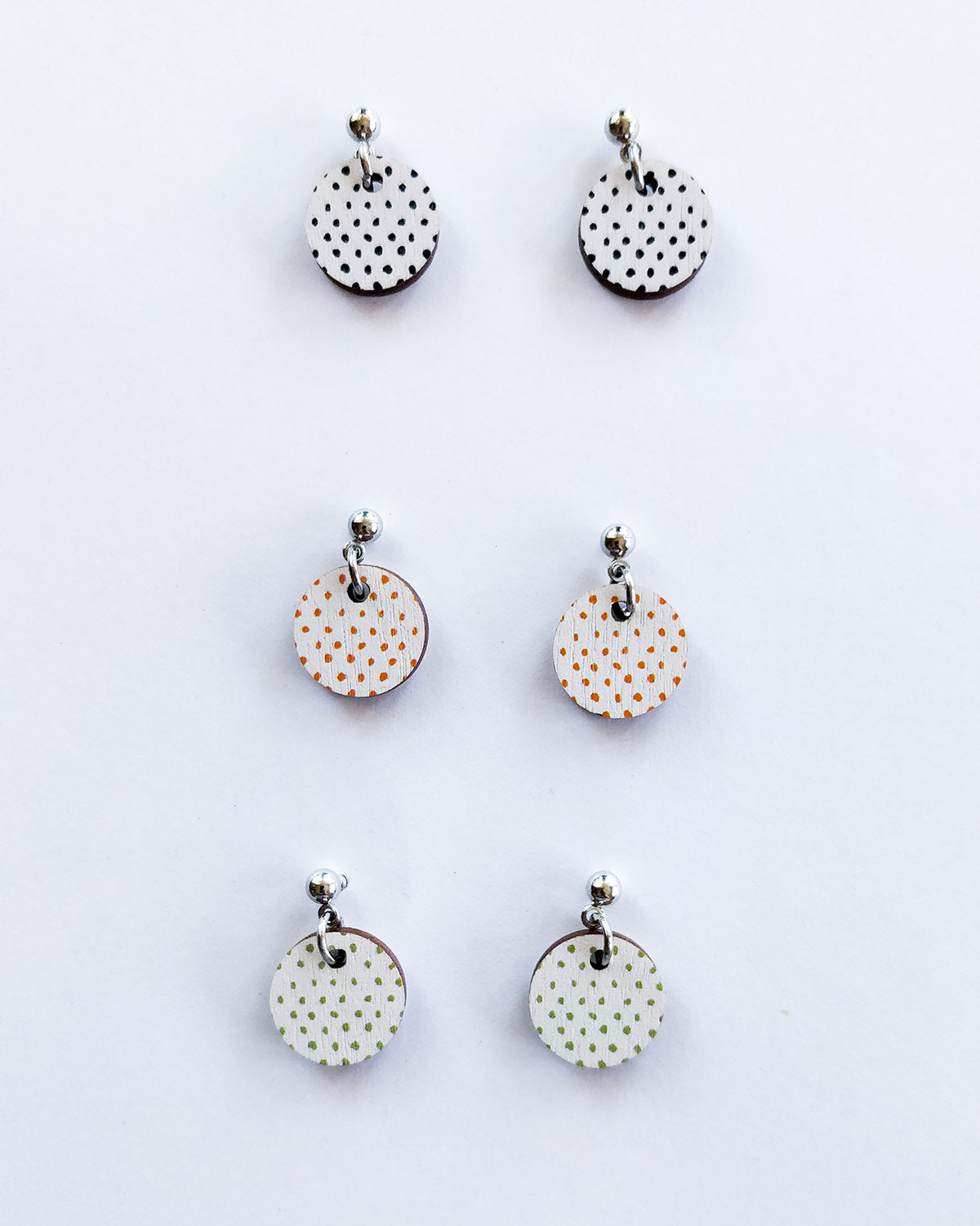 Täplä Earrings Steel