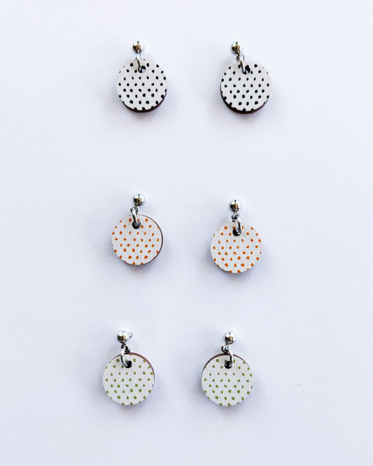 Täplä Earrings Steel